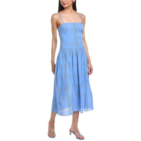 Garrie B Dresses & Skirts - Garrie B Womens  Drop-Waist Midi Dress
